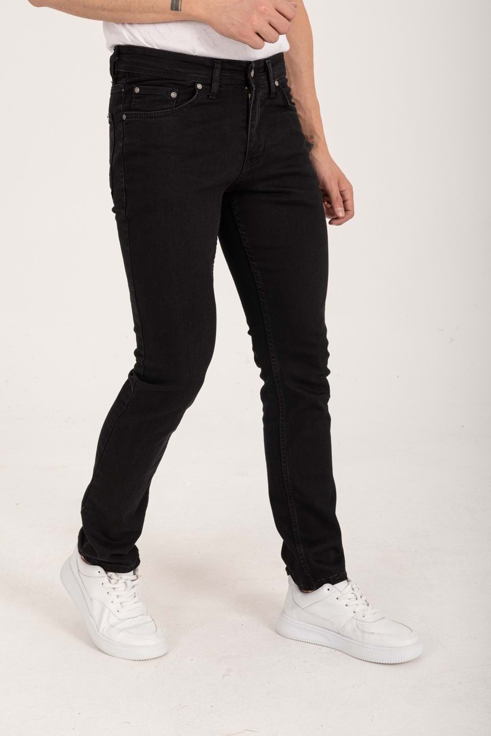Fdx Jeans Siyah Regular Fit Erkek Kot Pantolon