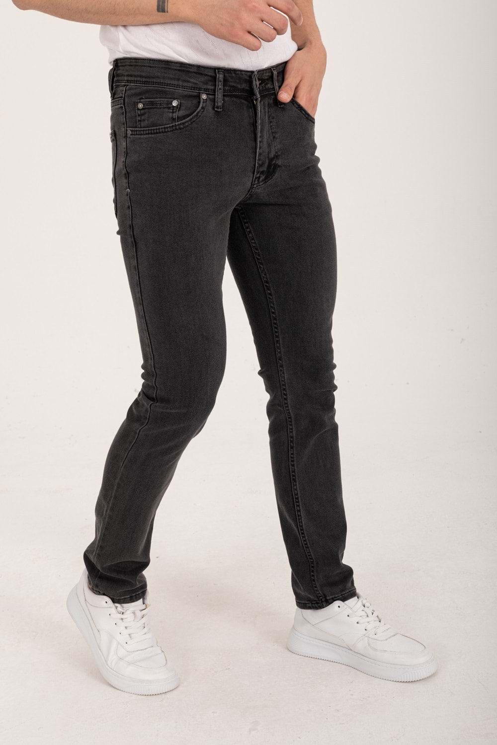Fdx Jeans Füme Regular Fit Erkek Kot Pantolon